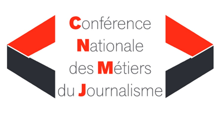 Logo-CNMJ Logo de la Conférence nationale des métiers du journalisme